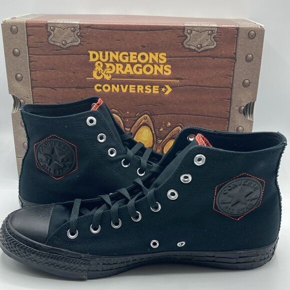 Converse x Dungeons & Dragons Limited Edition Chuck Taylor All Star Sneakers 9.5 - Picture 10 of 16